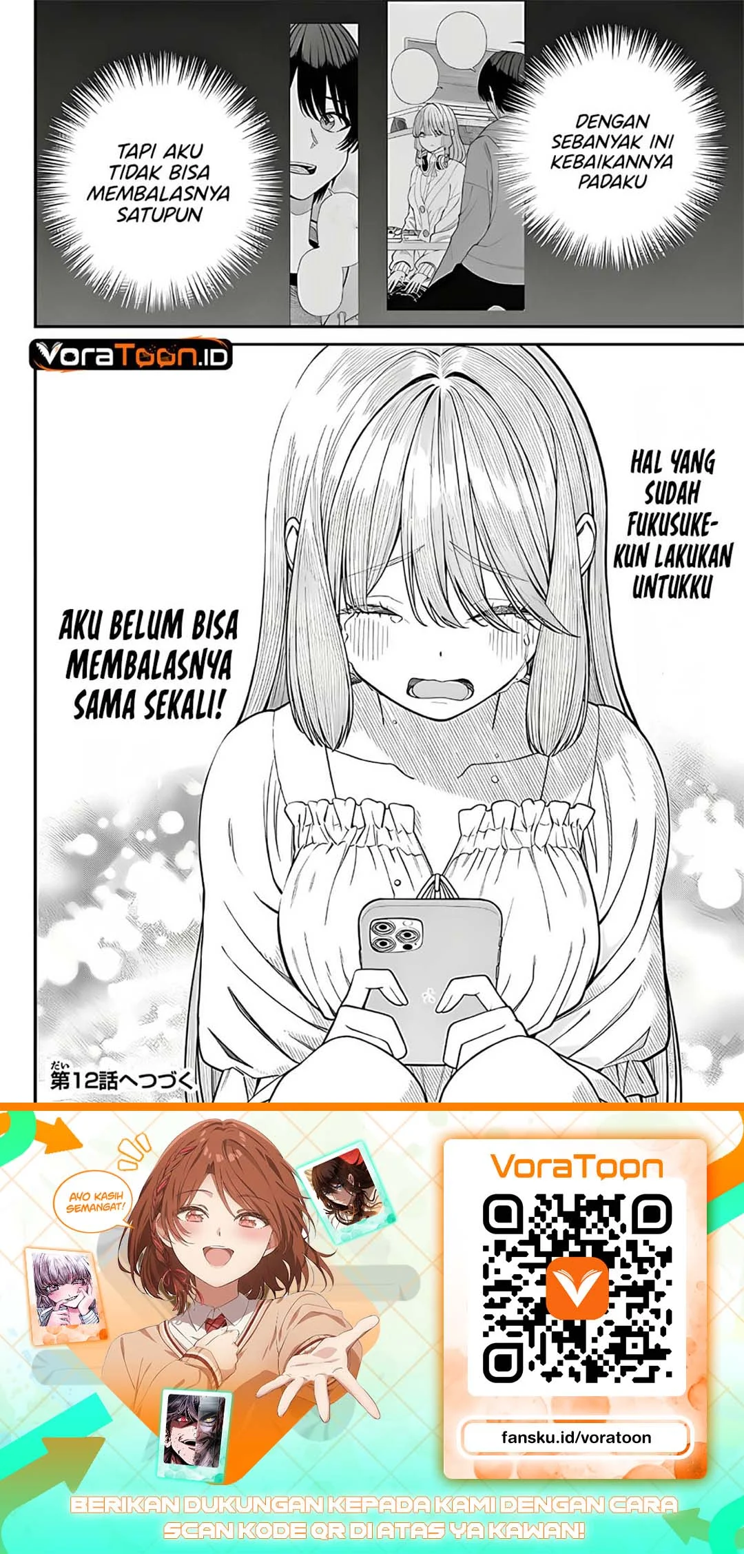 Kanojo ni shitai Joshi Ichii, no Tonari de Mitsuketa Amari-chan Chapter 11.5 Gambar 14