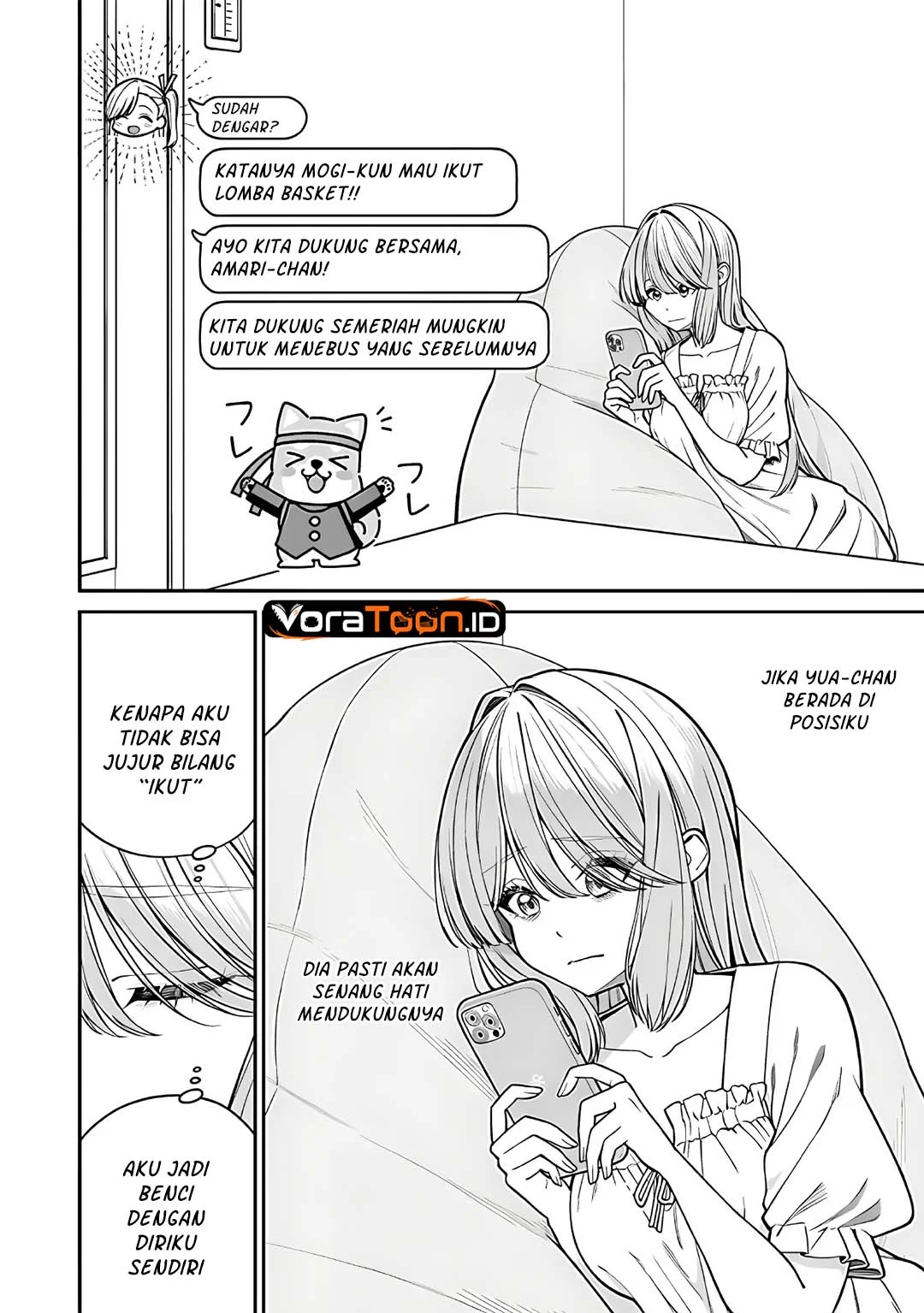 Kanojo ni shitai Joshi Ichii, no Tonari de Mitsuketa Amari-chan Chapter 11.5 Gambar 5