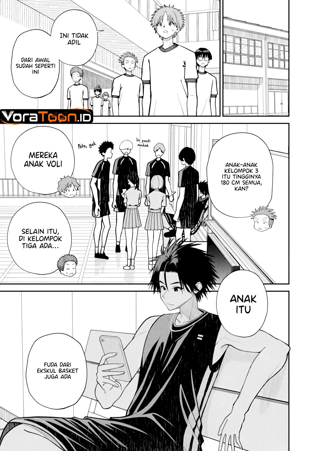 Kanojo ni shitai Joshi Ichii, no Tonari de Mitsuketa Amari-chan Chapter 12.1 halaman 7
