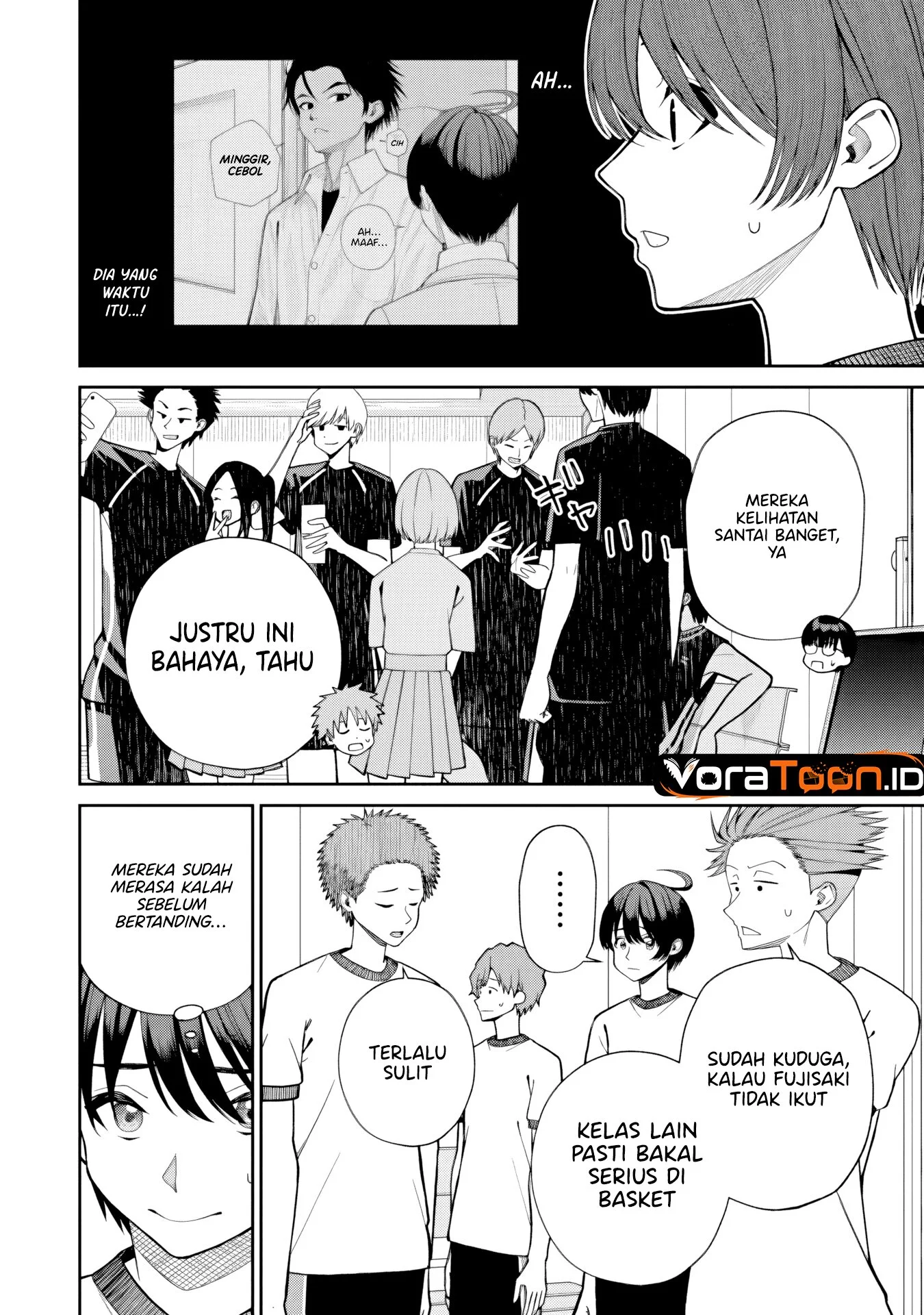 Kanojo ni shitai Joshi Ichii, no Tonari de Mitsuketa Amari-chan Chapter 12.1 halaman 8