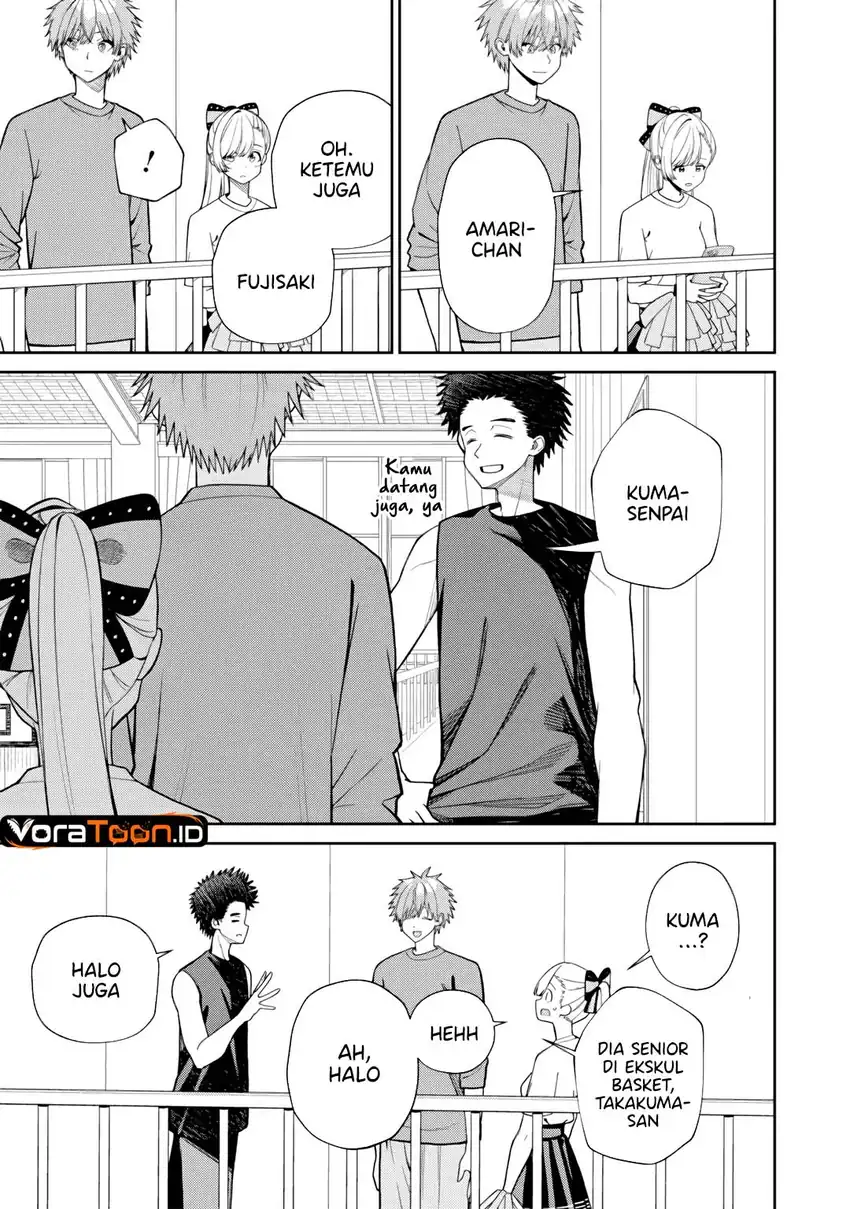 Kanojo ni shitai Joshi Ichii, no Tonari de Mitsuketa Amari-chan Chapter 12.2 Gambar 10