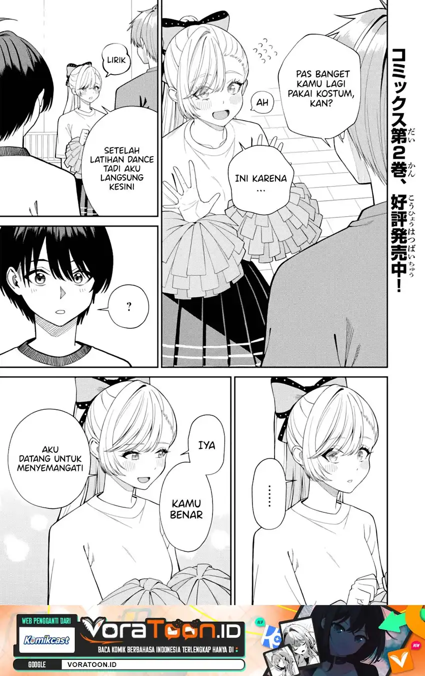 Kanojo ni shitai Joshi Ichii, no Tonari de Mitsuketa Amari-chan Chapter 12.2 halaman 3