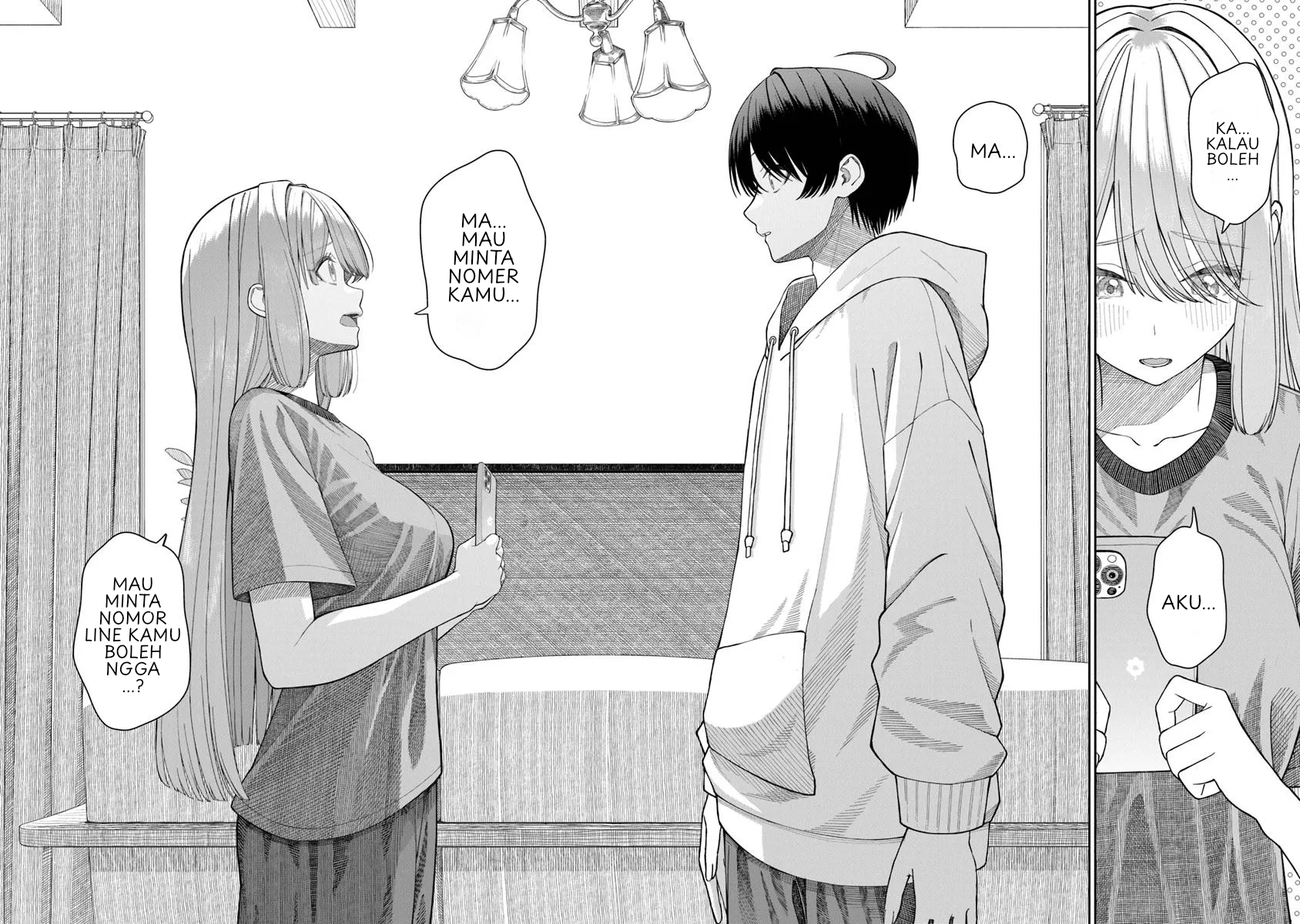 Kanojo ni shitai Joshi Ichii, no Tonari de Mitsuketa Amari-chan Chapter 4.2 Gambar 8