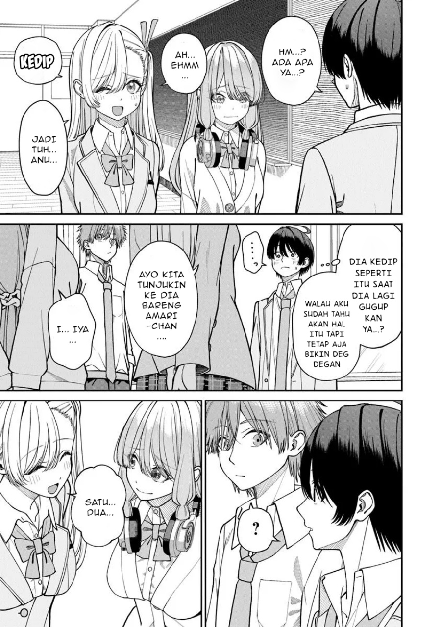 Kanojo ni shitai Joshi Ichii, no Tonari de Mitsuketa Amari-chan Chapter 4.5 Gambar 12