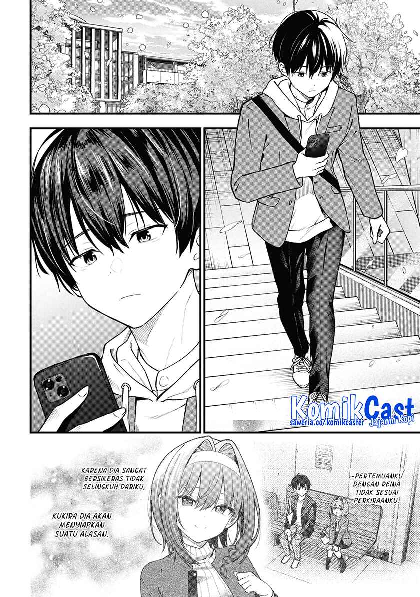 Baca Manga Kanojo ni Uwaki Sareteita Ore ga Koakuma na Kouhai ni Natsukarete Imasu Chapter 30 Gambar 2