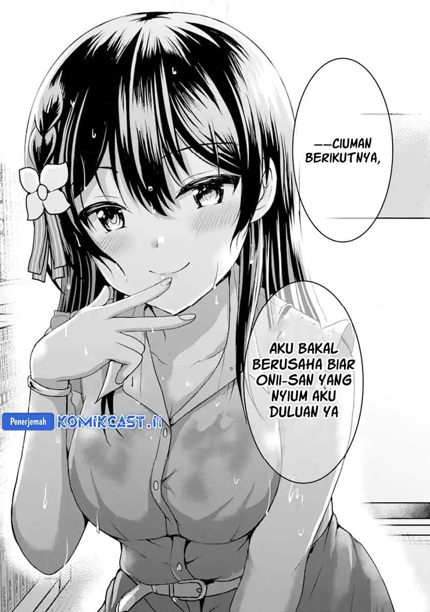 Kanojo no Imouto to Kisu wo Shita Chapter 12.4 Gambar 7