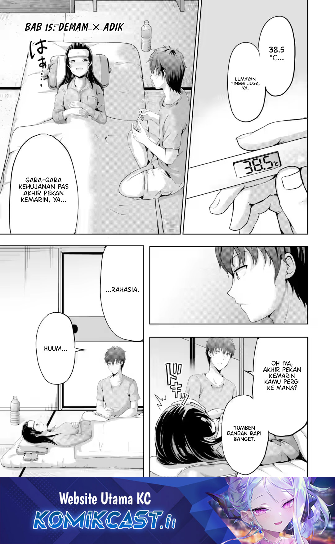 Baca Komik Kanojo no Imouto to Kisu wo Shita Chapter 15 Gambar 1
