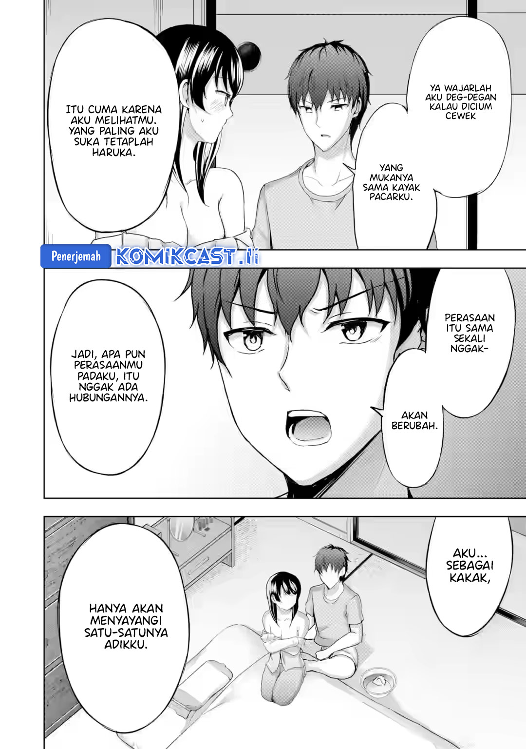 Kanojo no Imouto to Kisu wo Shita Chapter 15 Gambar 24