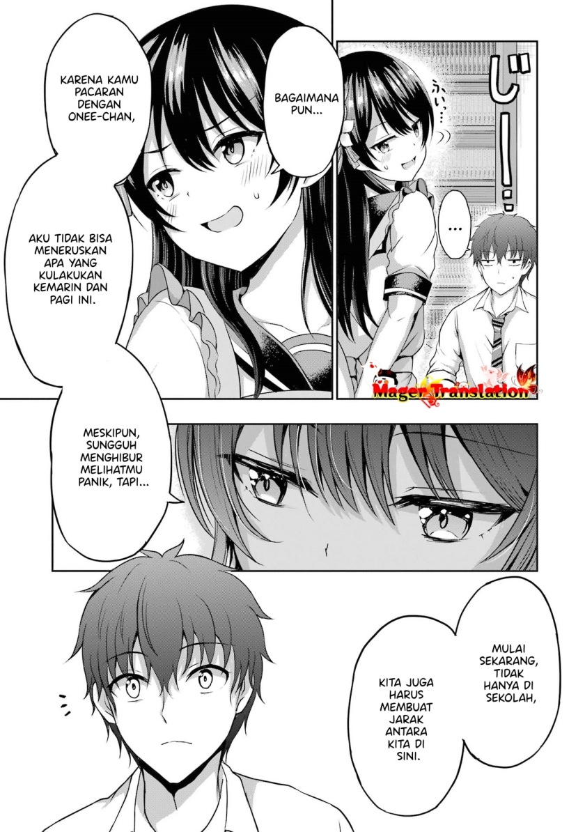Kanojo no Imouto to Kisu wo Shita Chapter 5 Gambar 14