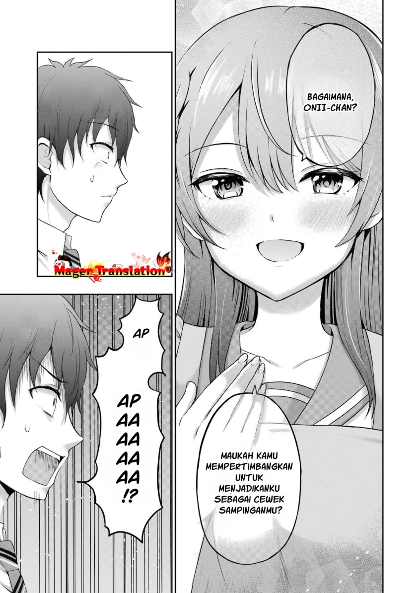 Kanojo no Imouto to Kisu wo Shita Chapter 5 Gambar 28