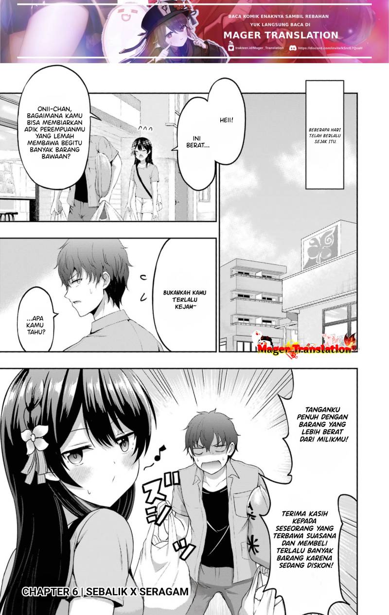 Baca Manga Kanojo no Imouto to Kisu wo Shita Chapter 6 Gambar 2