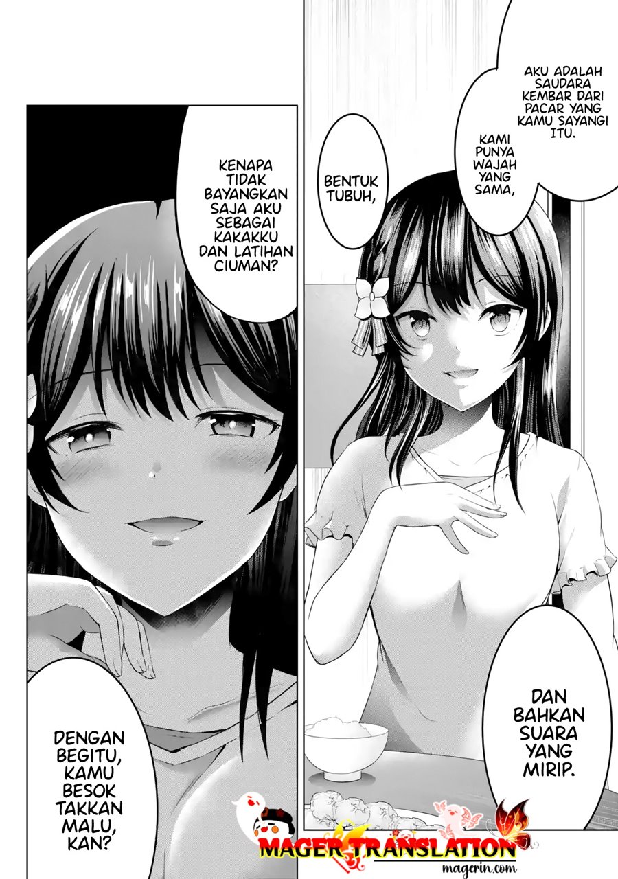 Kanojo no Imouto to Kisu wo Shita Chapter 9.1 Gambar 15