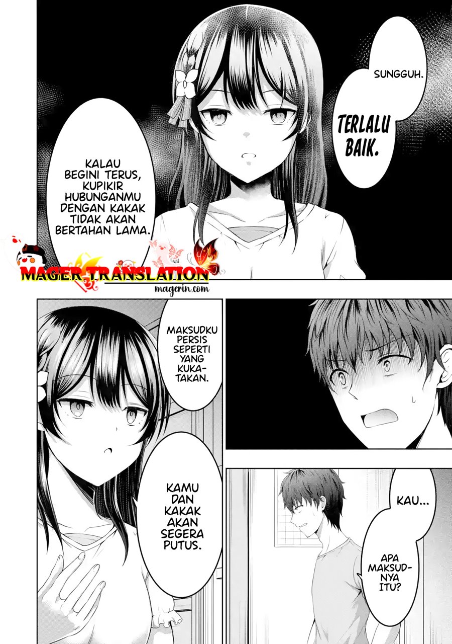 Kanojo no Imouto to Kisu wo Shita Chapter 9.1 Gambar 17