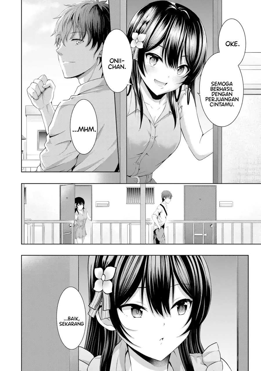 Kanojo no Imouto to Kisu wo Shita Chapter 9.2 Gambar 21