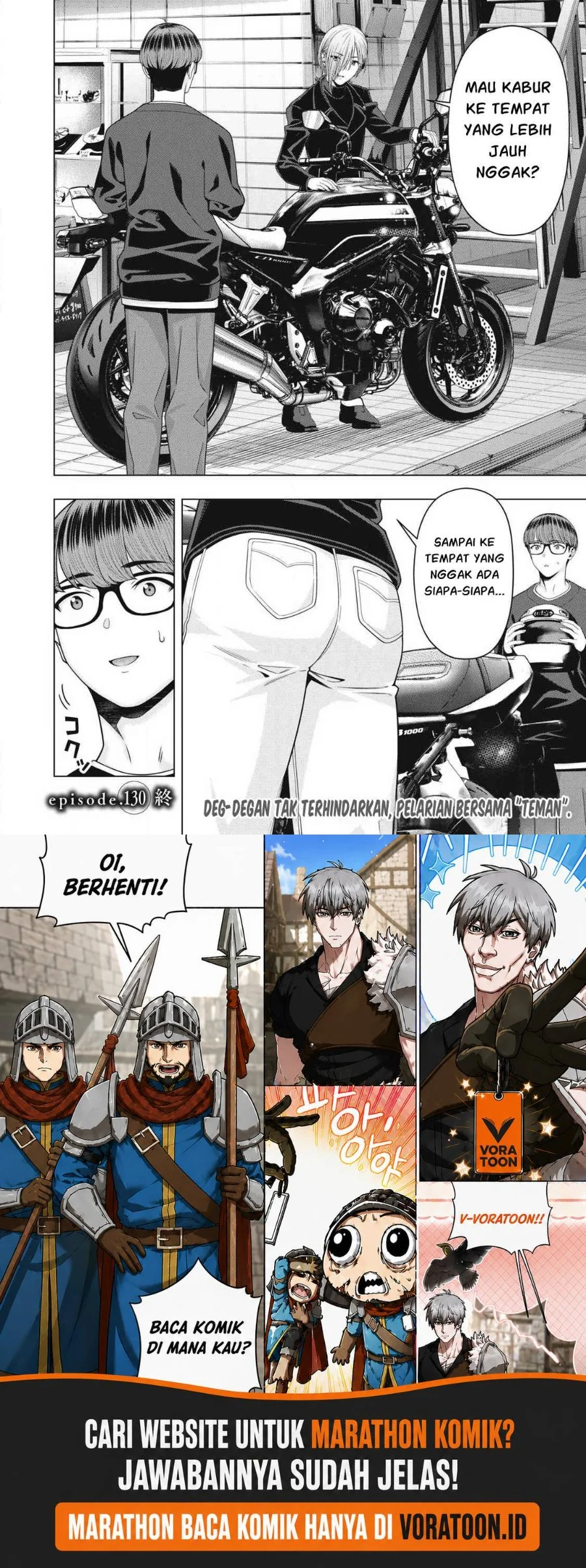 Kanojo no Tomodachi Chapter 130 Gambar 9