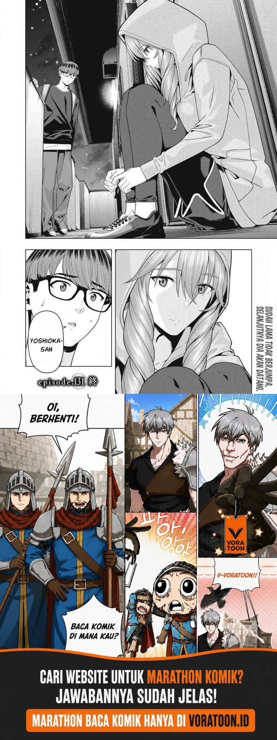Kanojo no Tomodachi Chapter 131 Gambar 9