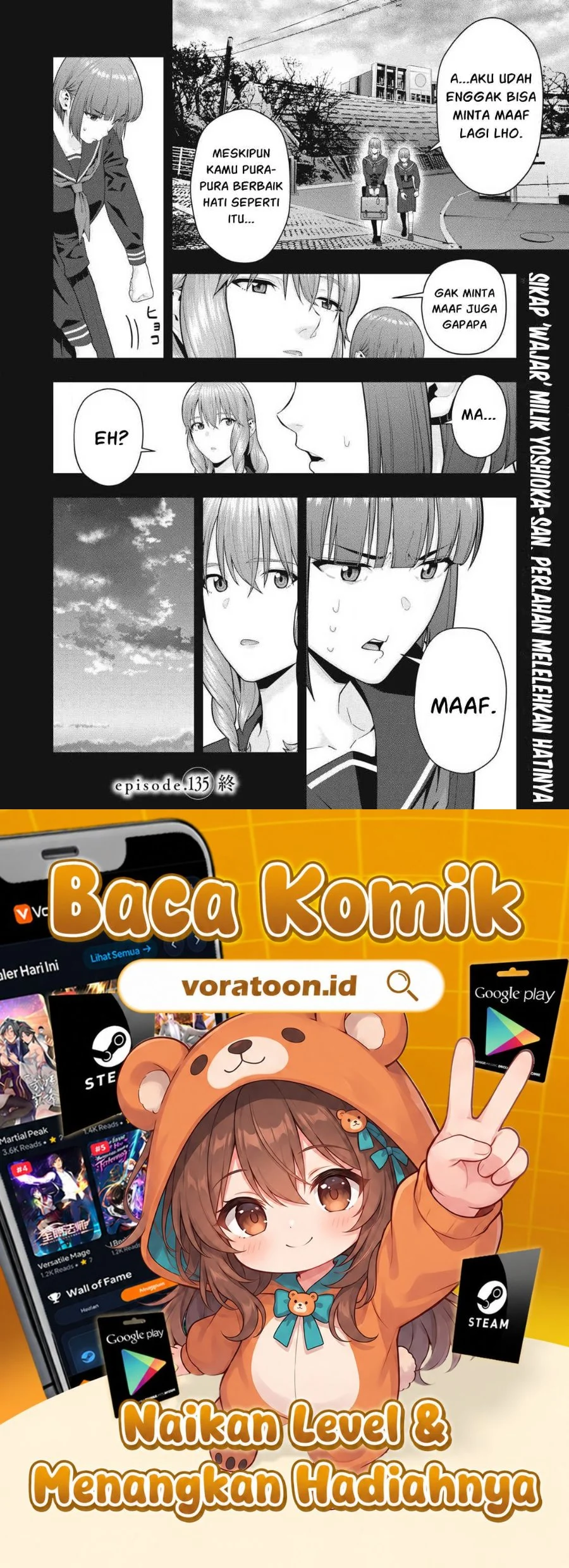 Kanojo no Tomodachi Chapter 135 Gambar 9