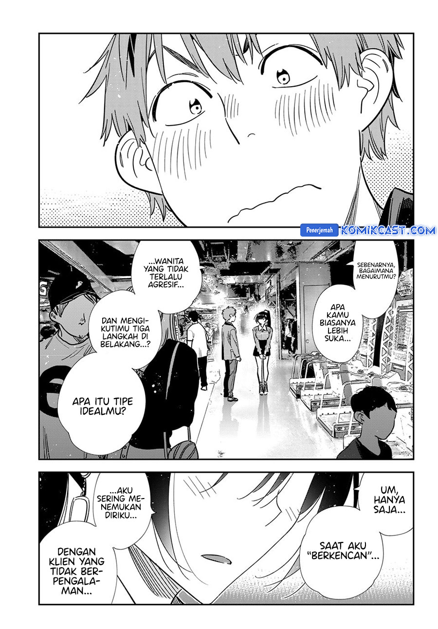 Kanojo Okarishimasu Chapter 367 Gambar 8
