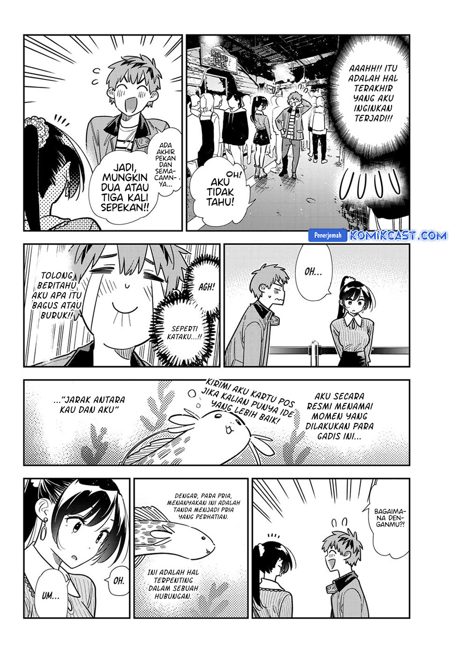 Kanojo Okarishimasu Chapter 369 Gambar 8