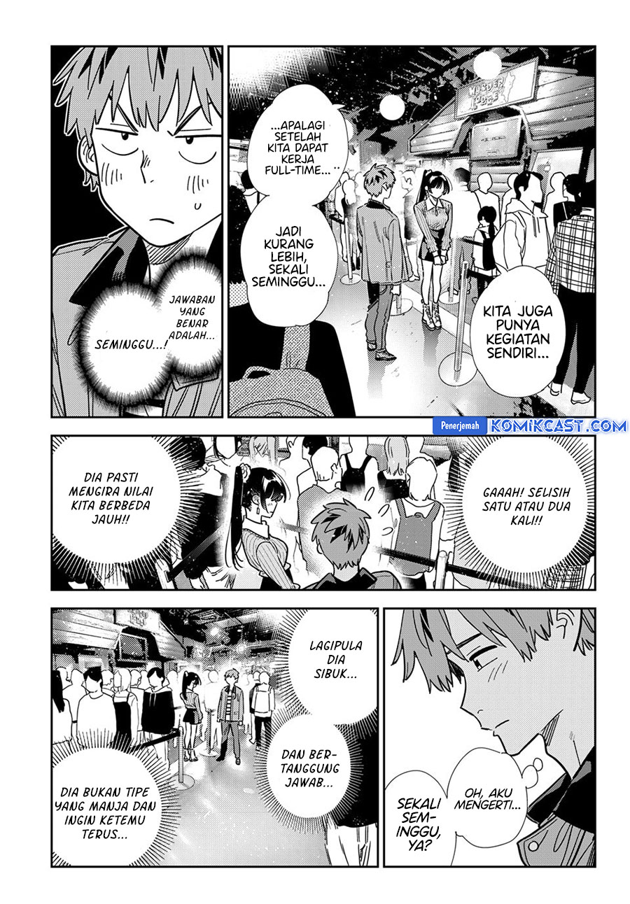 Kanojo Okarishimasu Chapter 369 Gambar 9