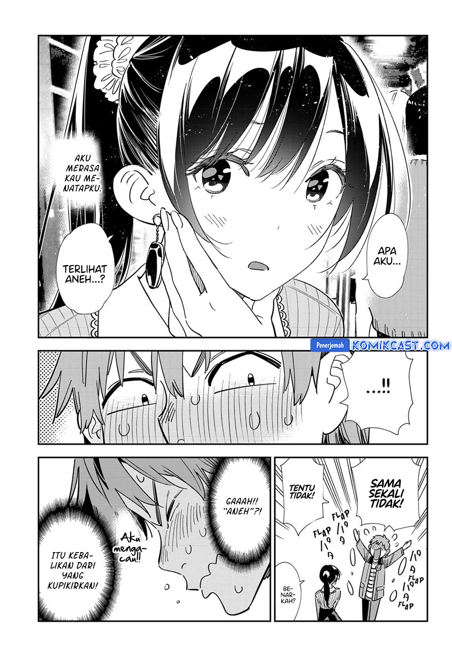 Kanojo Okarishimasu Chapter 370 Gambar 7