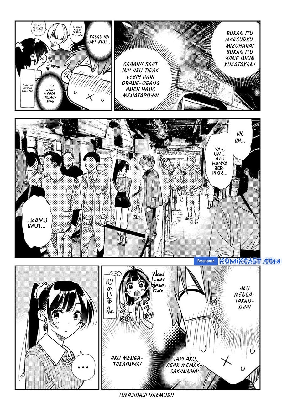 Kanojo Okarishimasu Chapter 370 Gambar 8