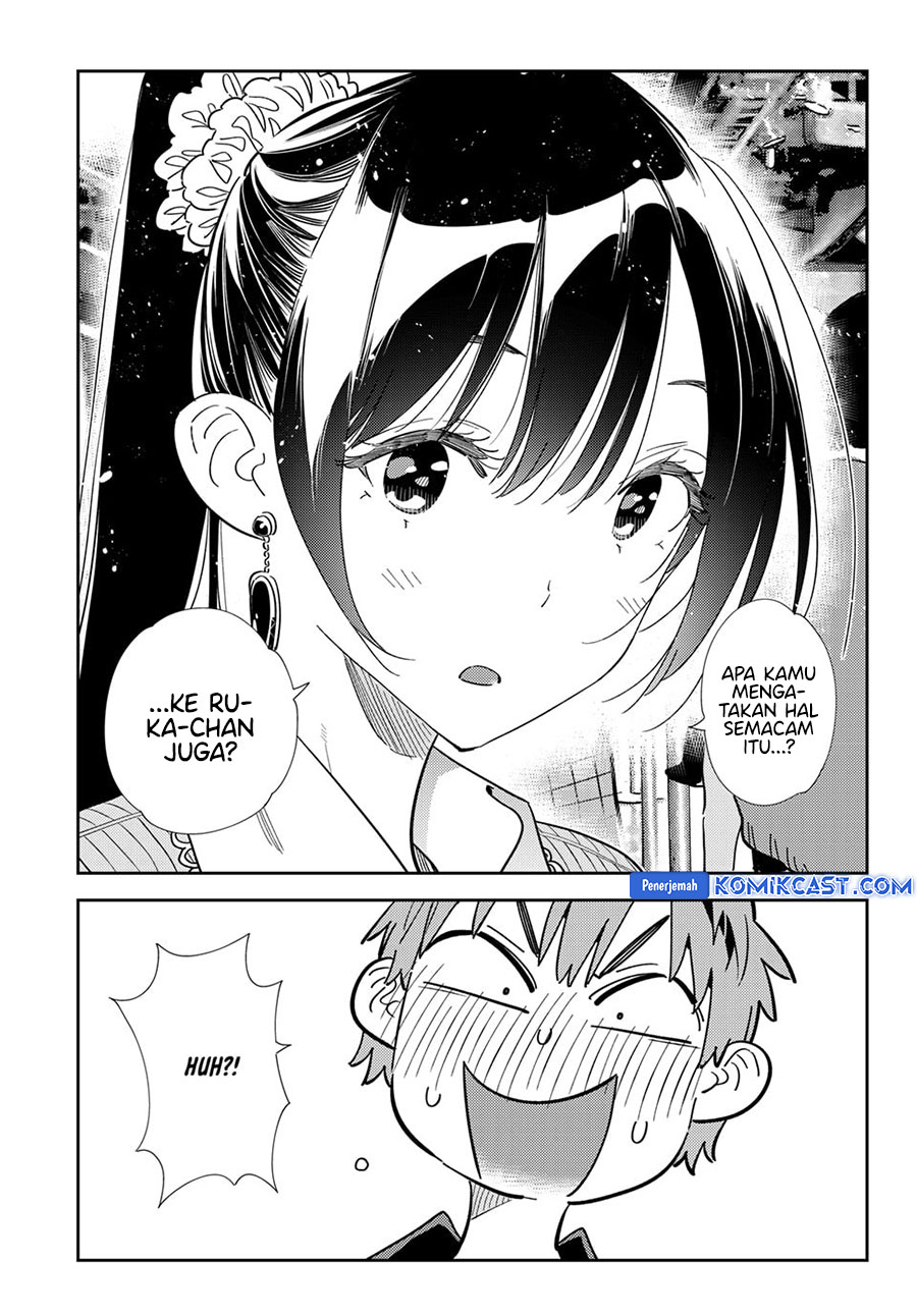 Kanojo Okarishimasu Chapter 370 Gambar 9