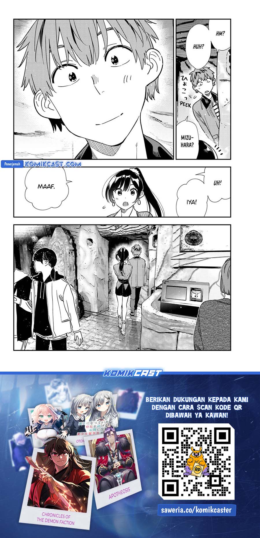 Kanojo Okarishimasu Chapter 371 Gambar 20