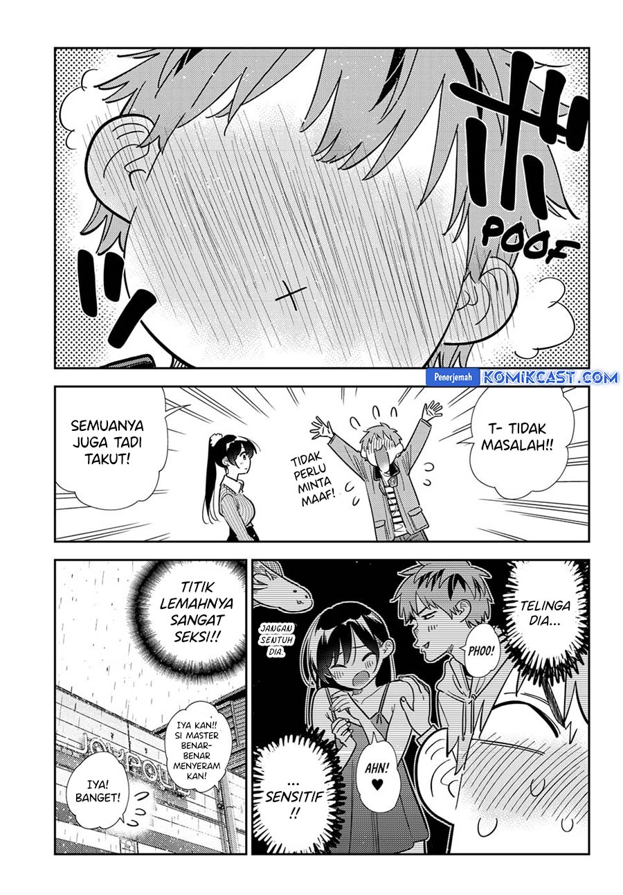 Kanojo Okarishimasu Chapter 371 Gambar 9