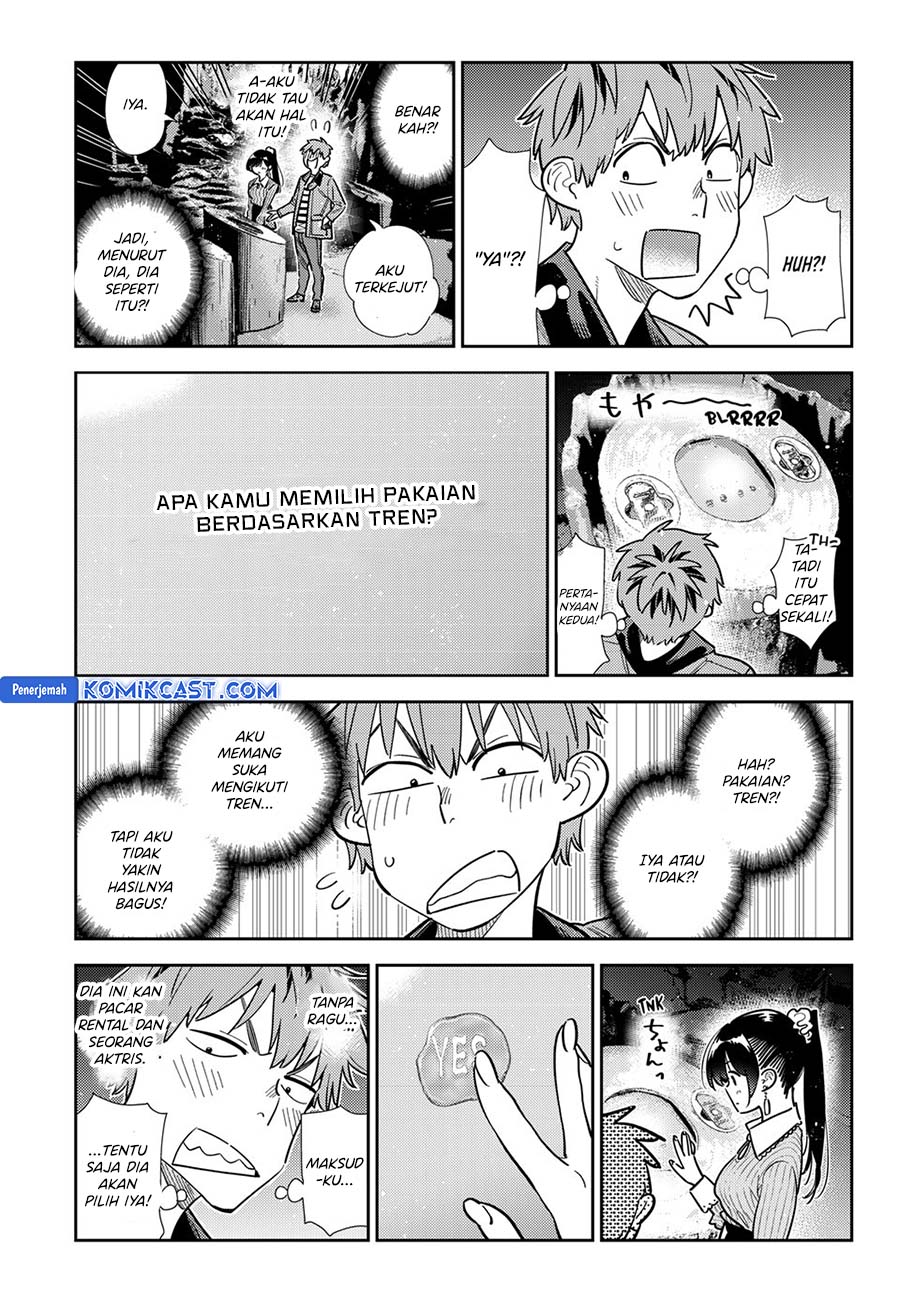 Kanojo Okarishimasu Chapter 372 Gambar 14