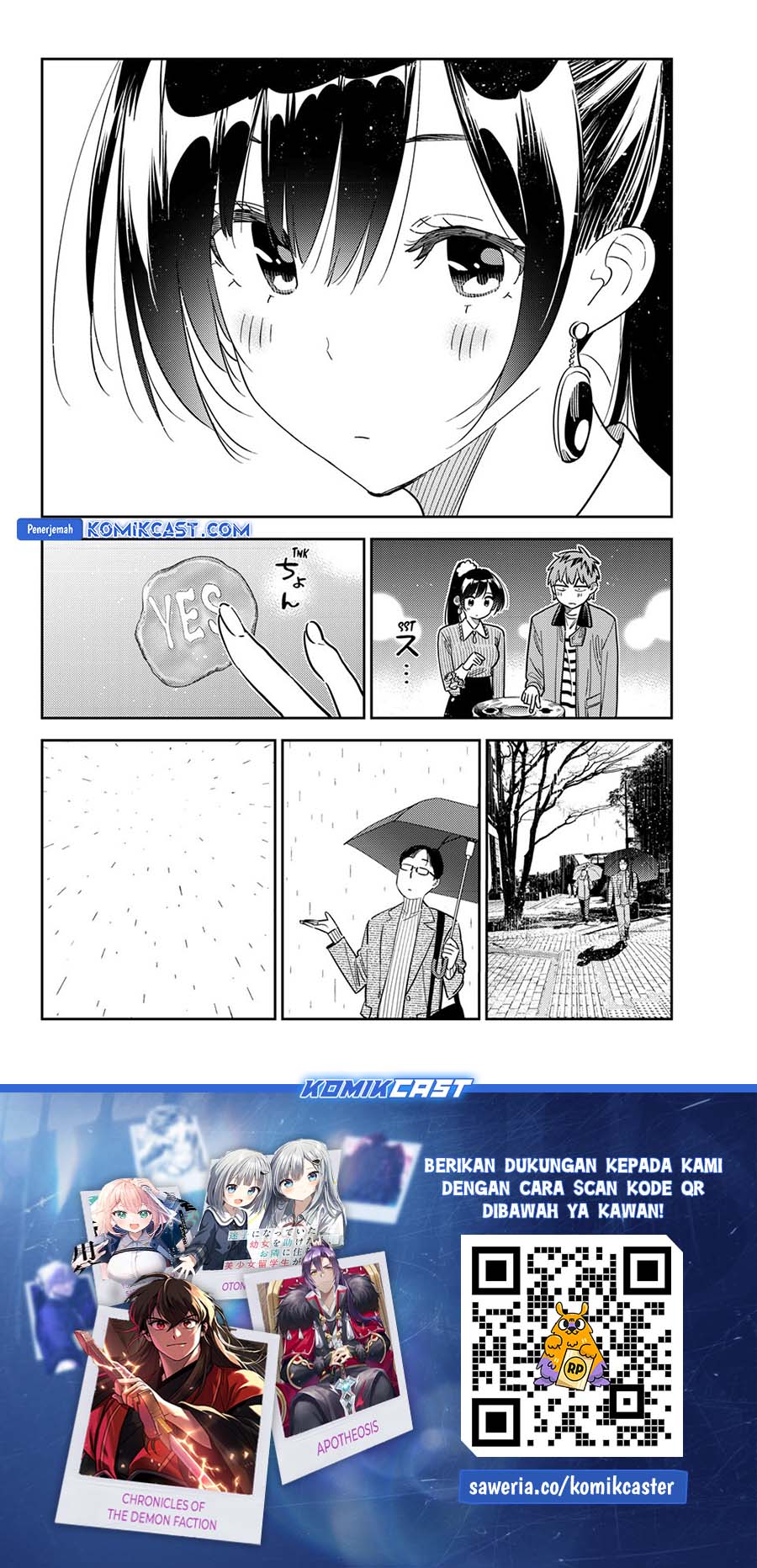 Kanojo Okarishimasu Chapter 372 Gambar 21