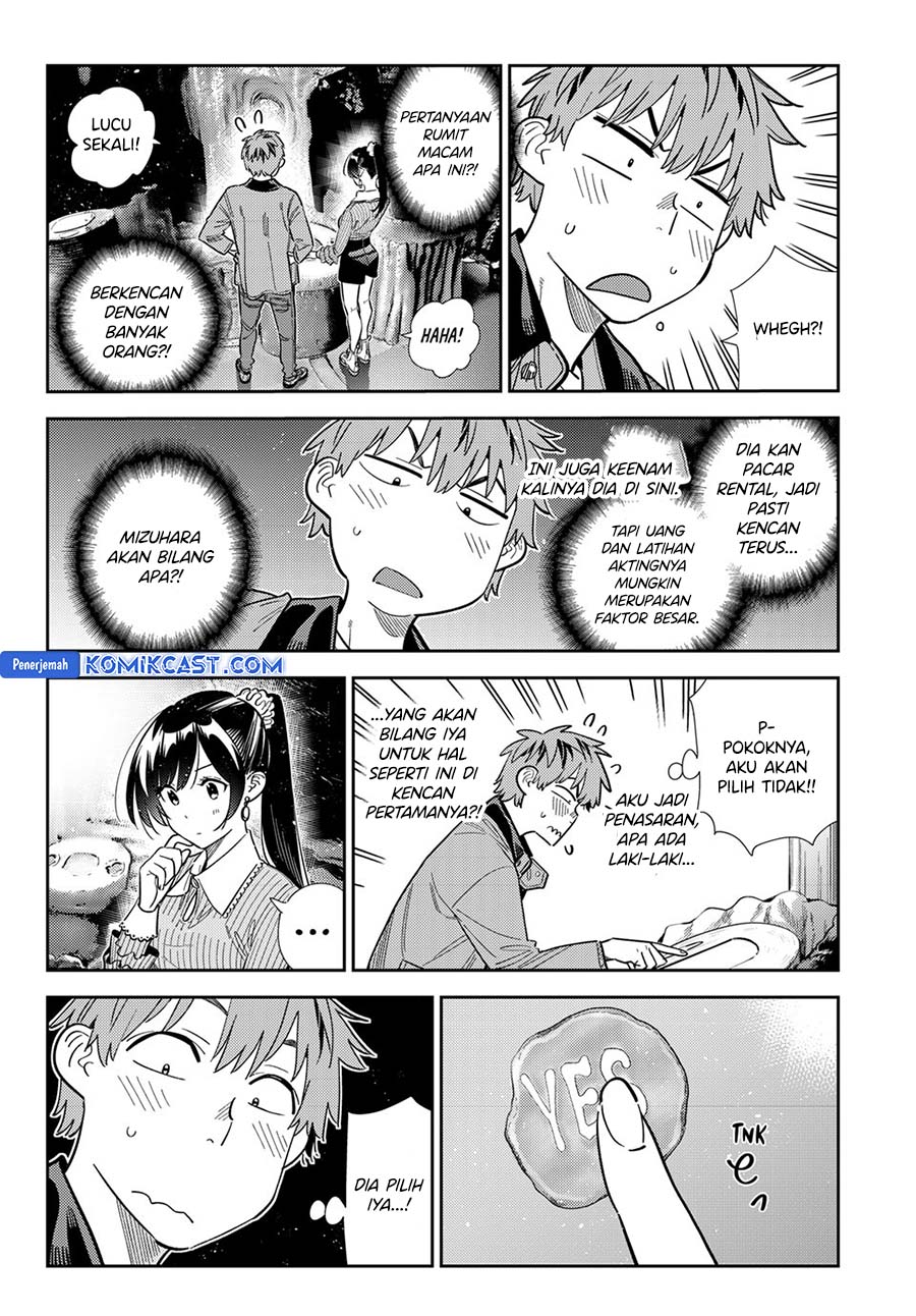 Kanojo Okarishimasu Chapter 373 Gambar 13