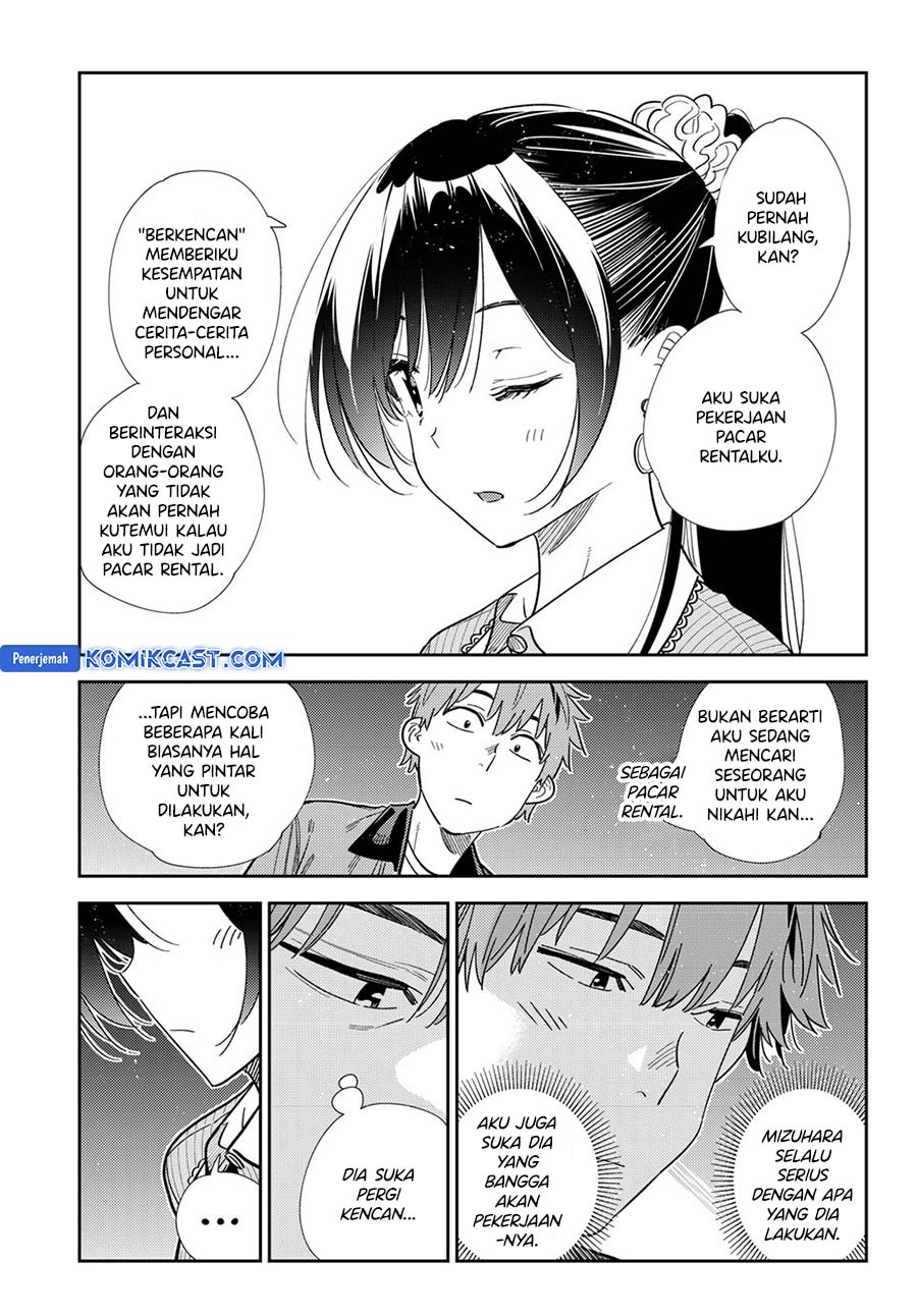 Kanojo Okarishimasu Chapter 373 Gambar 14