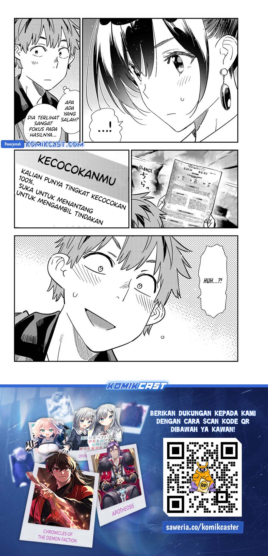 Kanojo Okarishimasu Chapter 373 Gambar 20