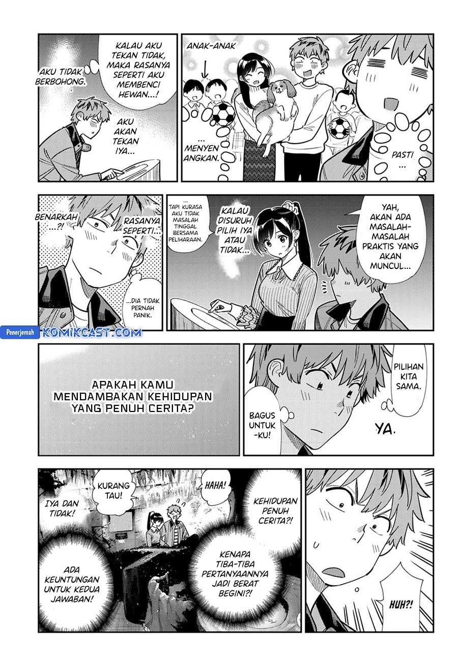 Kanojo Okarishimasu Chapter 373 Gambar 8
