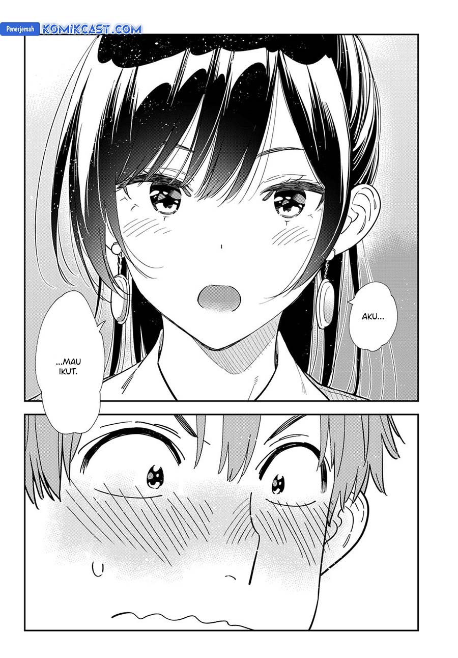 Kanojo Okarishimasu Chapter 376 Gambar 13