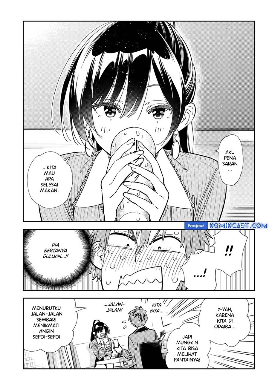 Kanojo Okarishimasu Chapter 376 Gambar 9