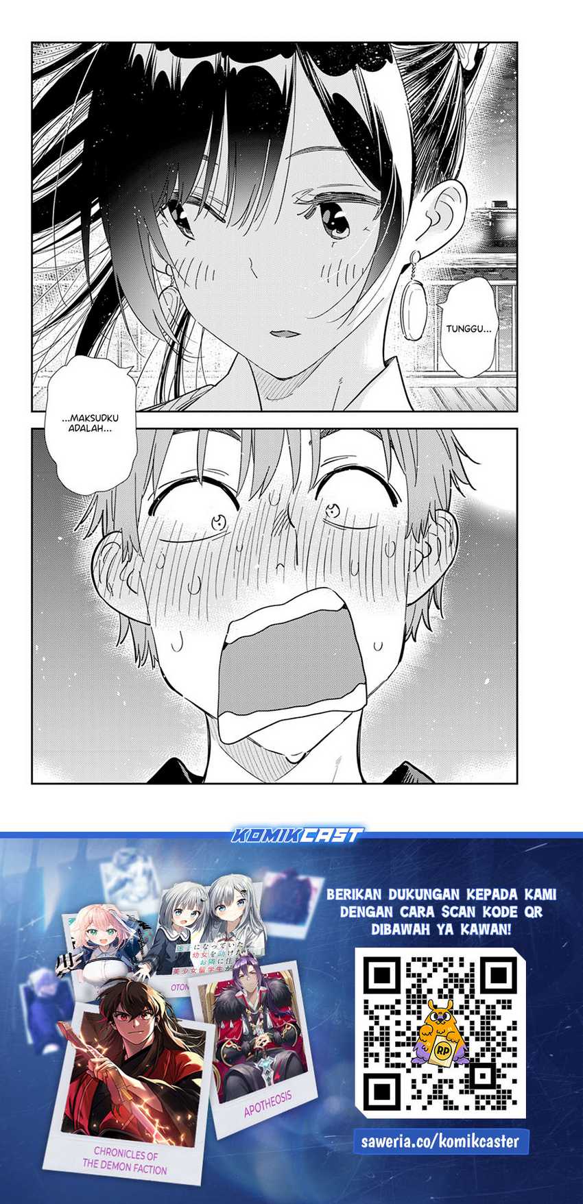 Kanojo Okarishimasu Chapter 378 Gambar 21
