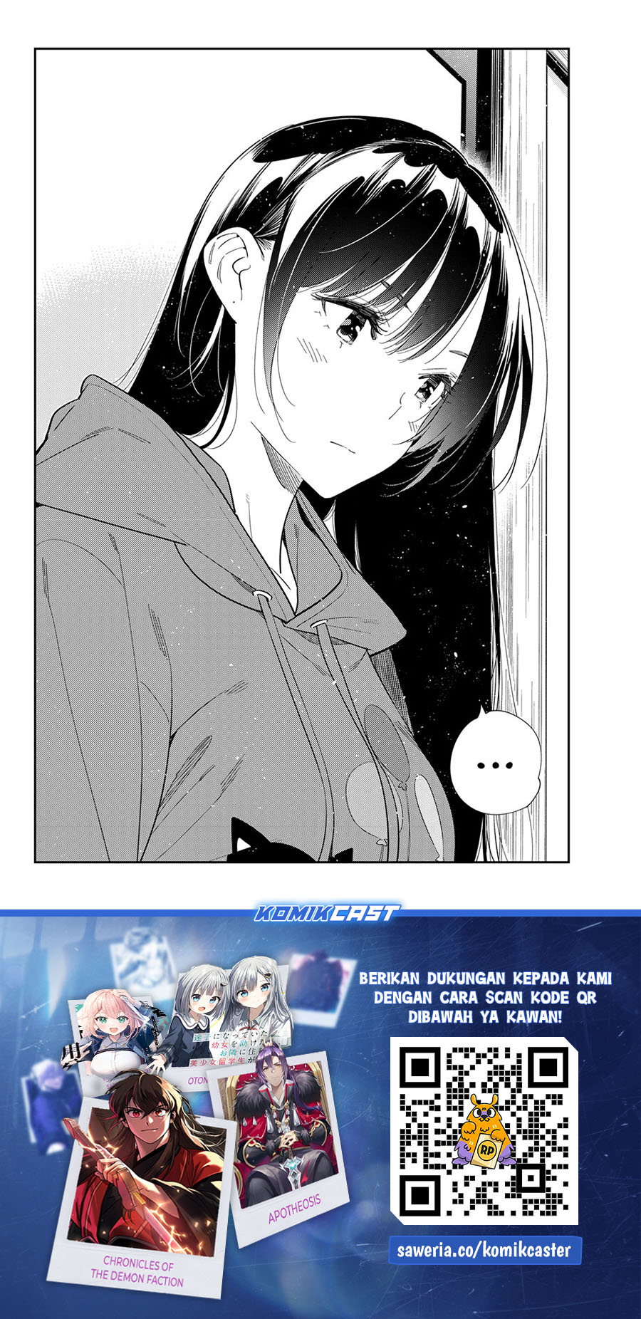Kanojo Okarishimasu Chapter 384 Gambar 19