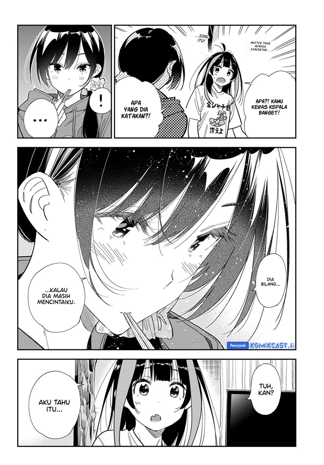 Kanojo Okarishimasu Chapter 387 Gambar 12