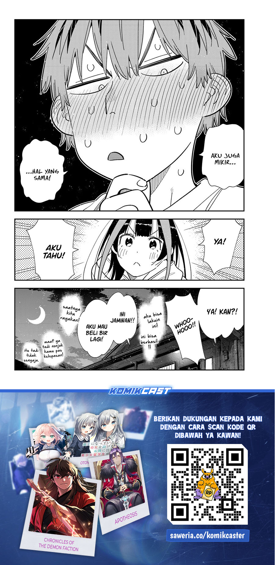 Kanojo Okarishimasu Chapter 388 Gambar 19