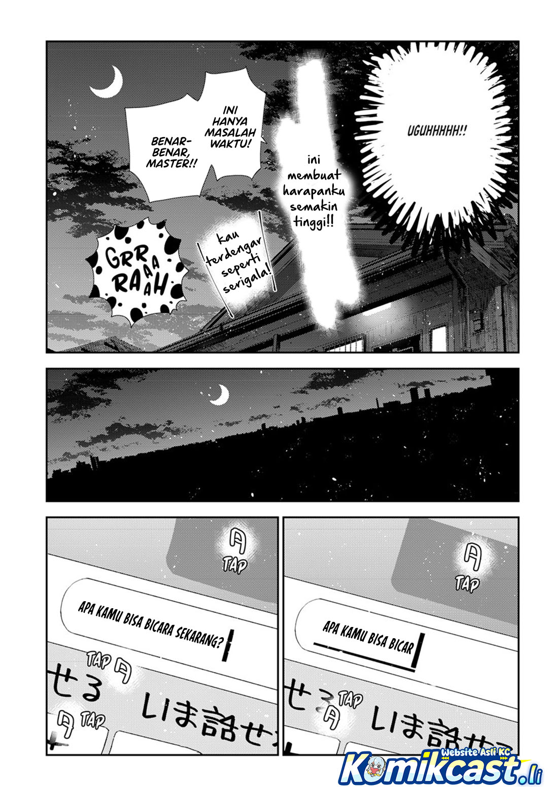 Kanojo Okarishimasu Chapter 389 Gambar 16