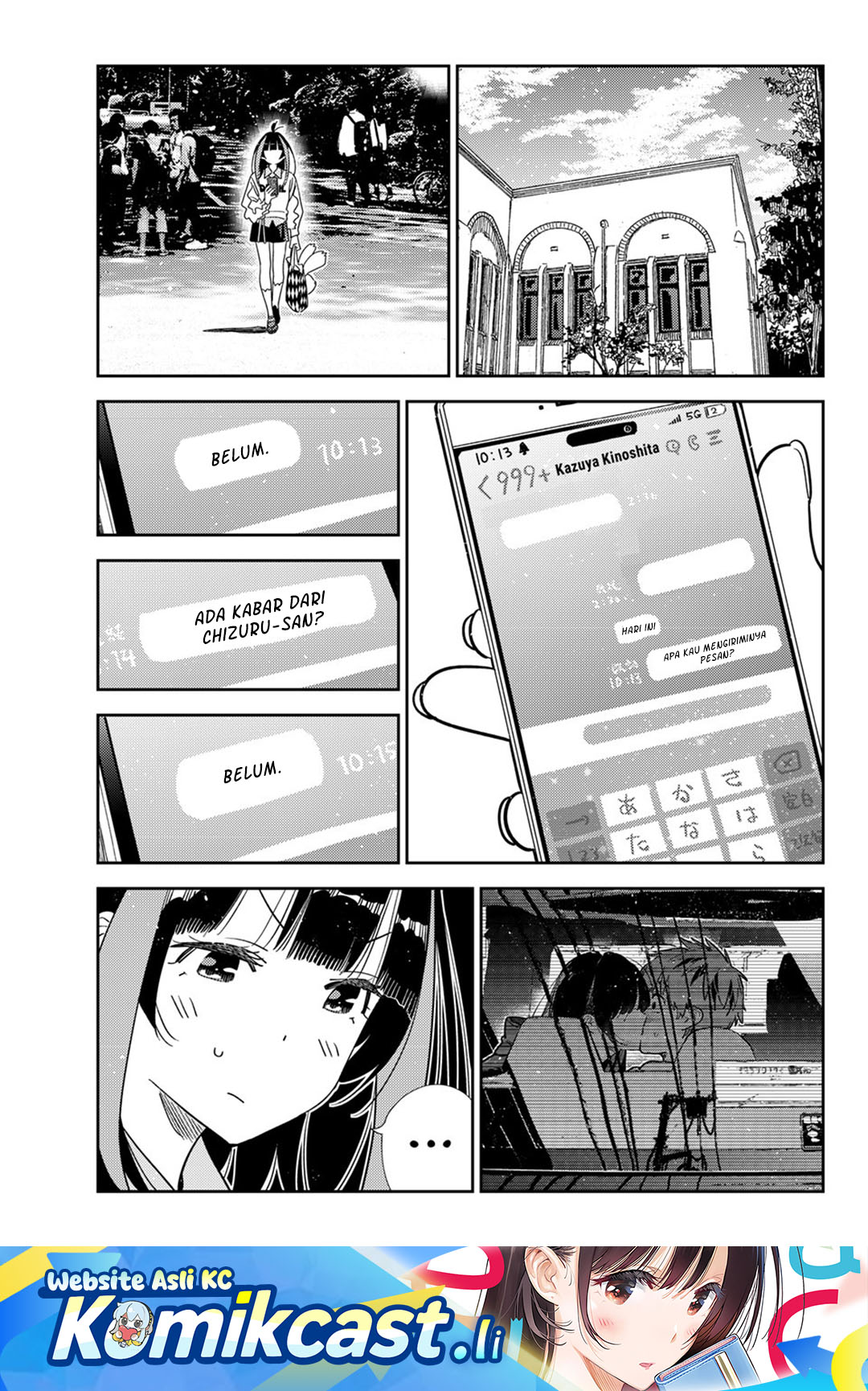 Baca Komik Kanojo Okarishimasu Chapter 390 Gambar 1