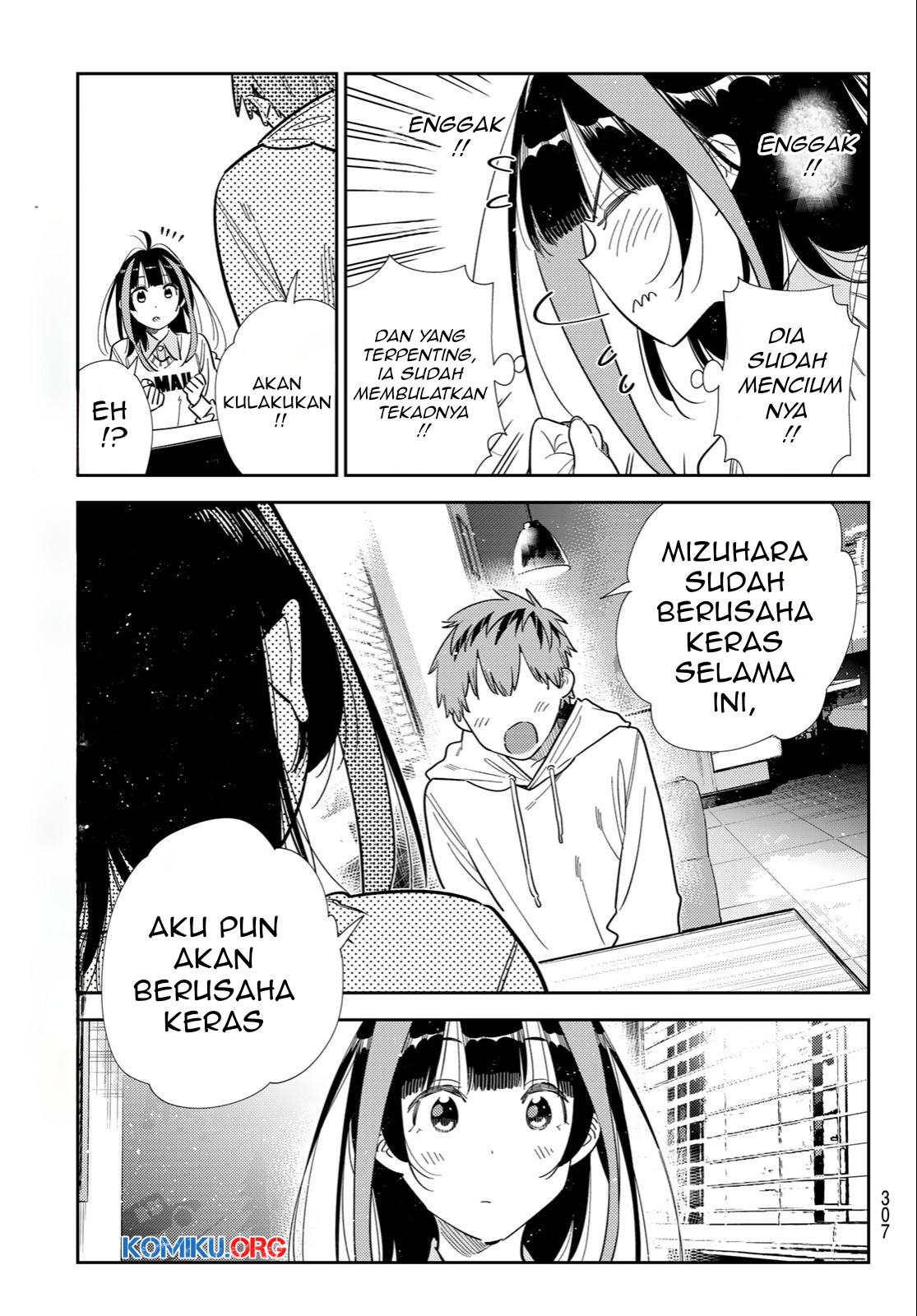 Kanojo Okarishimasu Chapter 392 Gambar 16