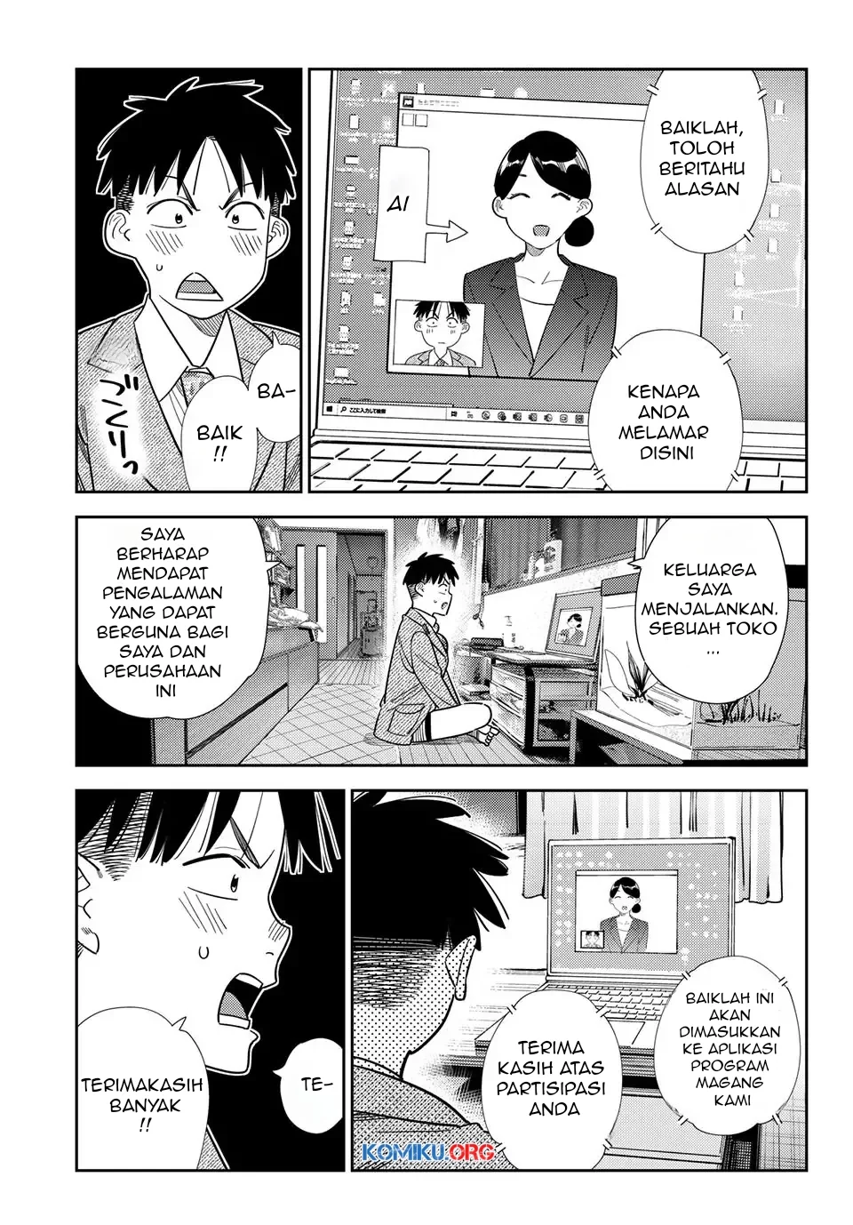 Kanojo Okarishimasu Chapter 399 Gambar 7