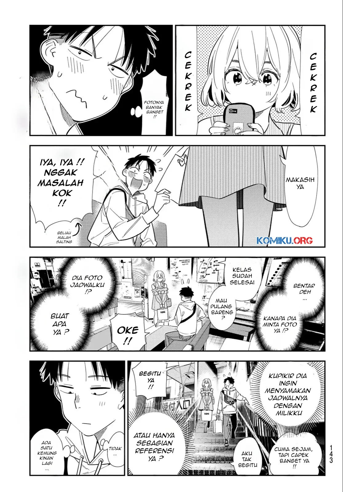 Kanojo Okarishimasu Chapter 400 Gambar 16