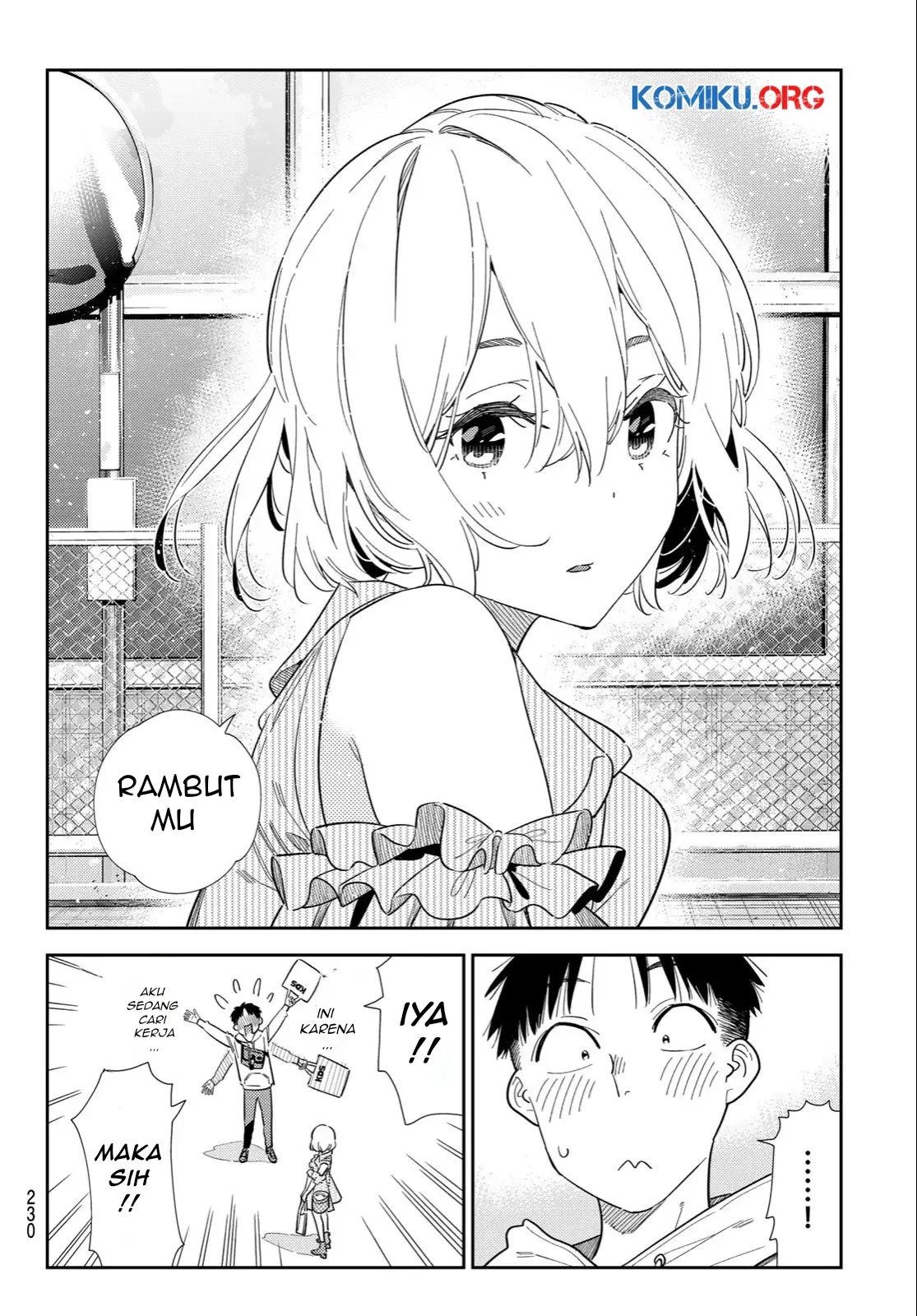 Kanojo Okarishimasu Chapter 401 Gambar 7