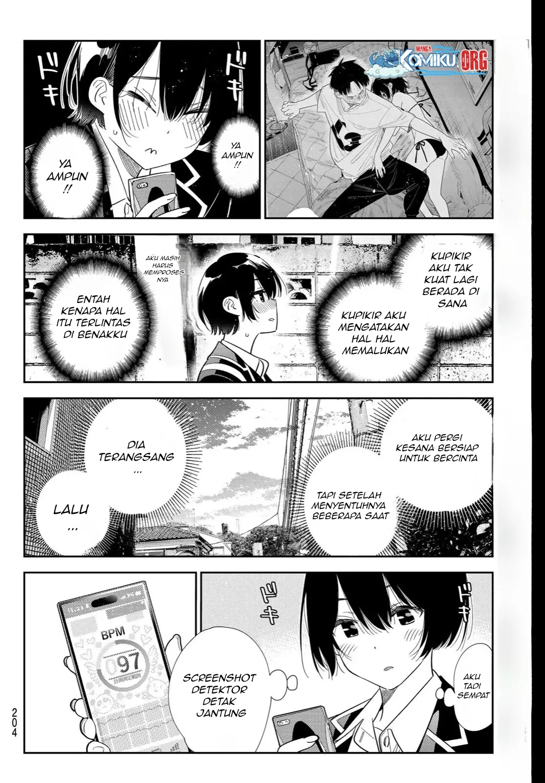 Kanojo Okarishimasu Chapter 407 Gambar 5