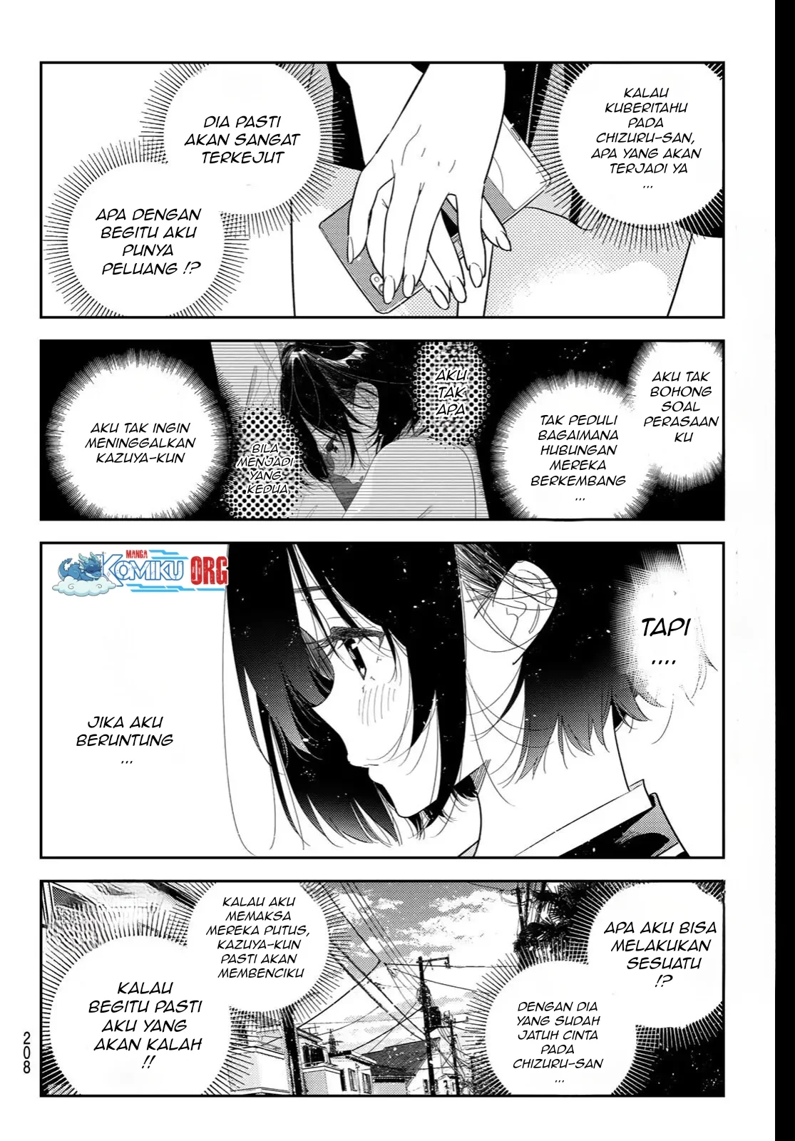 Kanojo Okarishimasu Chapter 407 Gambar 9