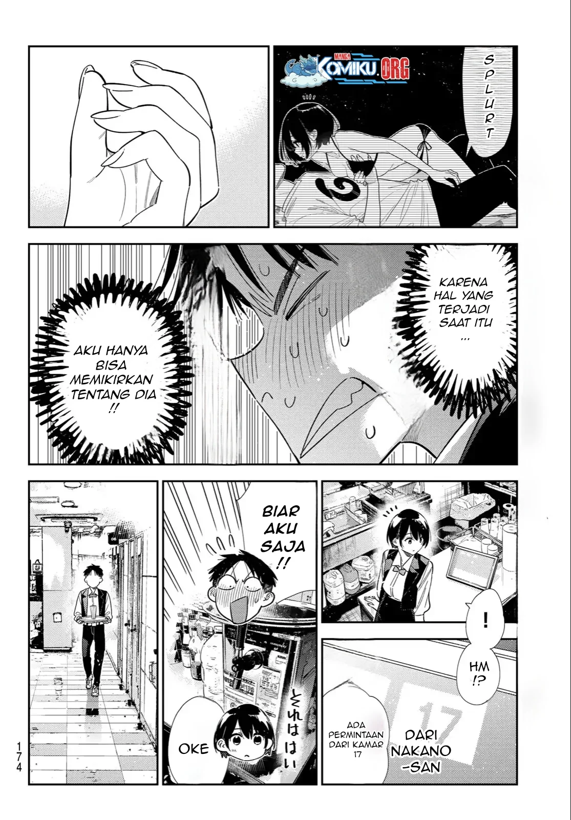 Kanojo Okarishimasu Chapter 408 Gambar 9